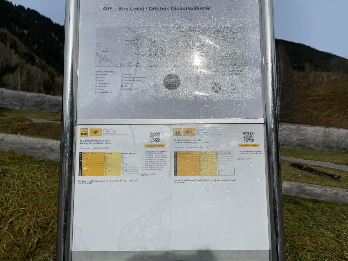Disentis Lejlighed Eksteriør billede
